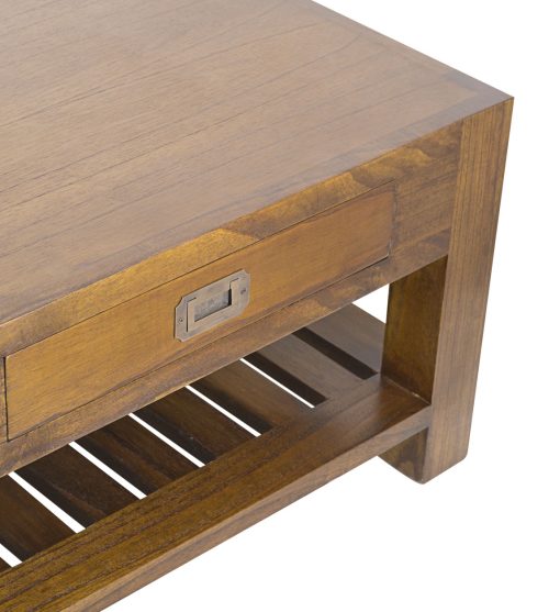 Mesa de centro em mindi 60 x 60 x 40 - Image 5