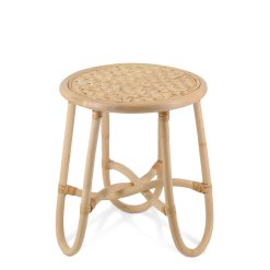 Mesa De Centro Rattan 40Ø x 45