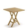 Mesa De Jardim Dobrável 70 x 70 x 75