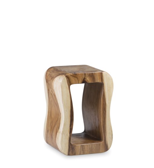 Mesa Lateral De Tronco Retangular 30 x 30 x 45