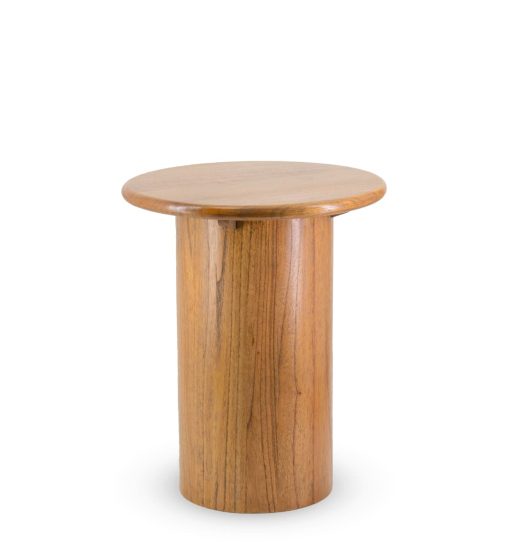 Mesa auxiliar em mindi 45 x 45 x 55 - Image 5
