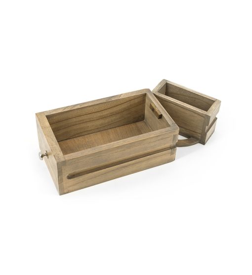 Mesa de cabeceira em mindi 50 x 40 x 60 - Image 5