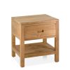 Mesa Teka Teide 1 Gaveta 1 Prateleira 45 x 40 x 52