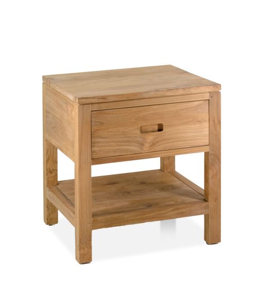 Mesa de cabeceira de teca 45 x 40 x 52 - Image 5