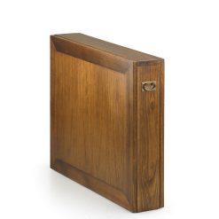 Mesa auxiliar dobrável em mindi 165 x 90 x 78