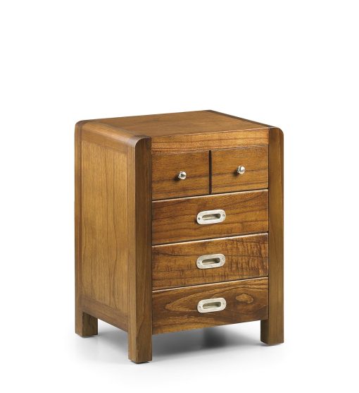 Mesa de cabeceira em mindi 45 x 40 x 60