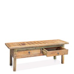 Mesa de café em teca 130 x 40 x 50