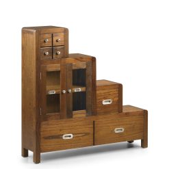 Móvel escada em mindi 98 x 25 x 98