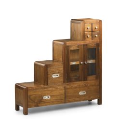 Móvel escada em mindi 98 x 25 x 98