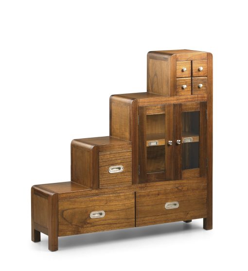 Móvel escada em mindi 98 x 25 x 98