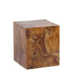 Pedestal Baixo De Peças De Madeira 40 x 40 x 50