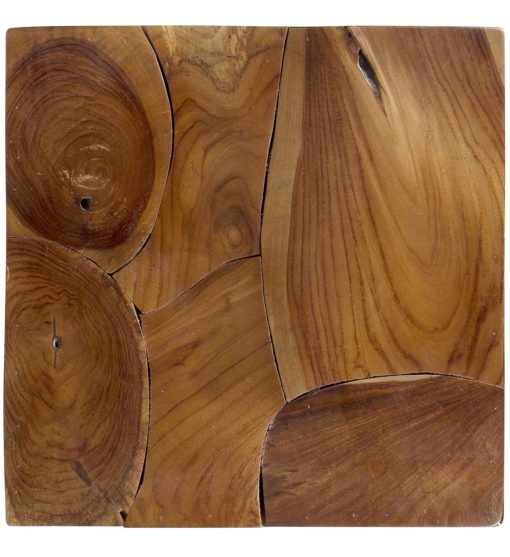 Pedestal de teca 40 x 40 x 50 - Image 5