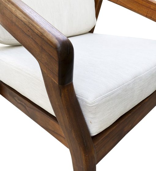 Poltrona em mindi com almofada removível 68 x 77 x 92 - Image 3