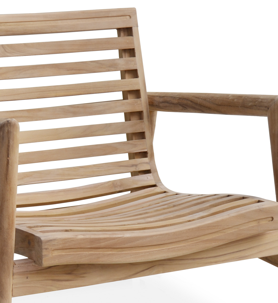 Cadeira de braços em teca 70 x 60 x 70 - Image 3