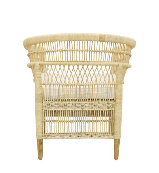 RATTAN - Poltrona de vime com almofada 68 x 62 x 84 - Image 2