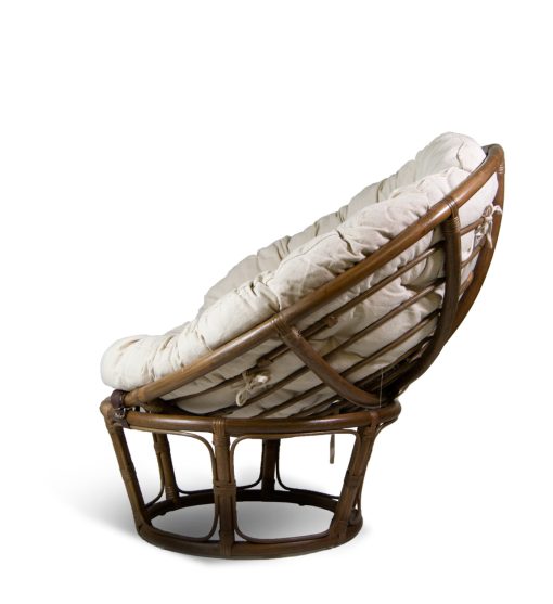 RATTAN - Poltrona papasan com almofada 100 x 100 x 75 - Image 2