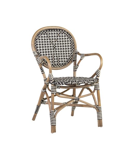 Poltrona de ratã 56 x 56 x 92