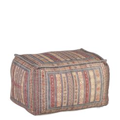 Pouf Quênia Multicolor 75 x 55 x 42