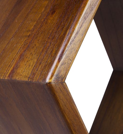 Estante em mindi 40 x 25 x 40 - Image 5