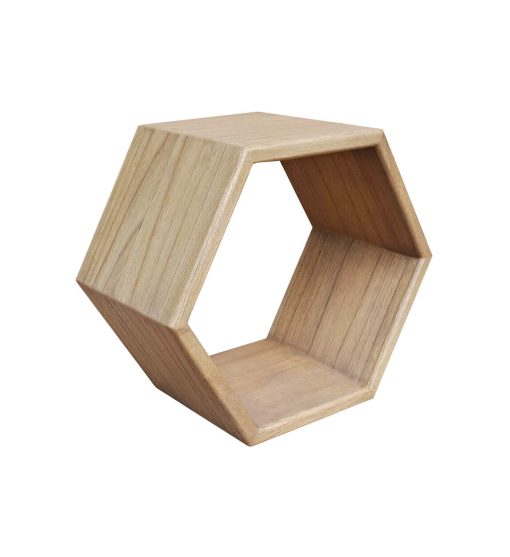 Prateleira Hexagonal Scandi 40 x 25 x 40