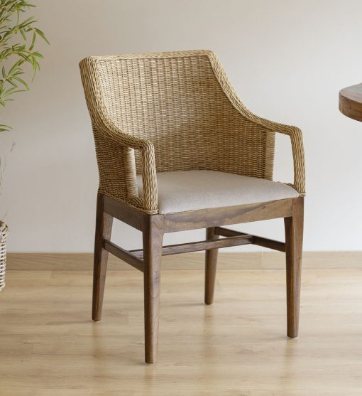 RATTAN - Poltrona de mogno