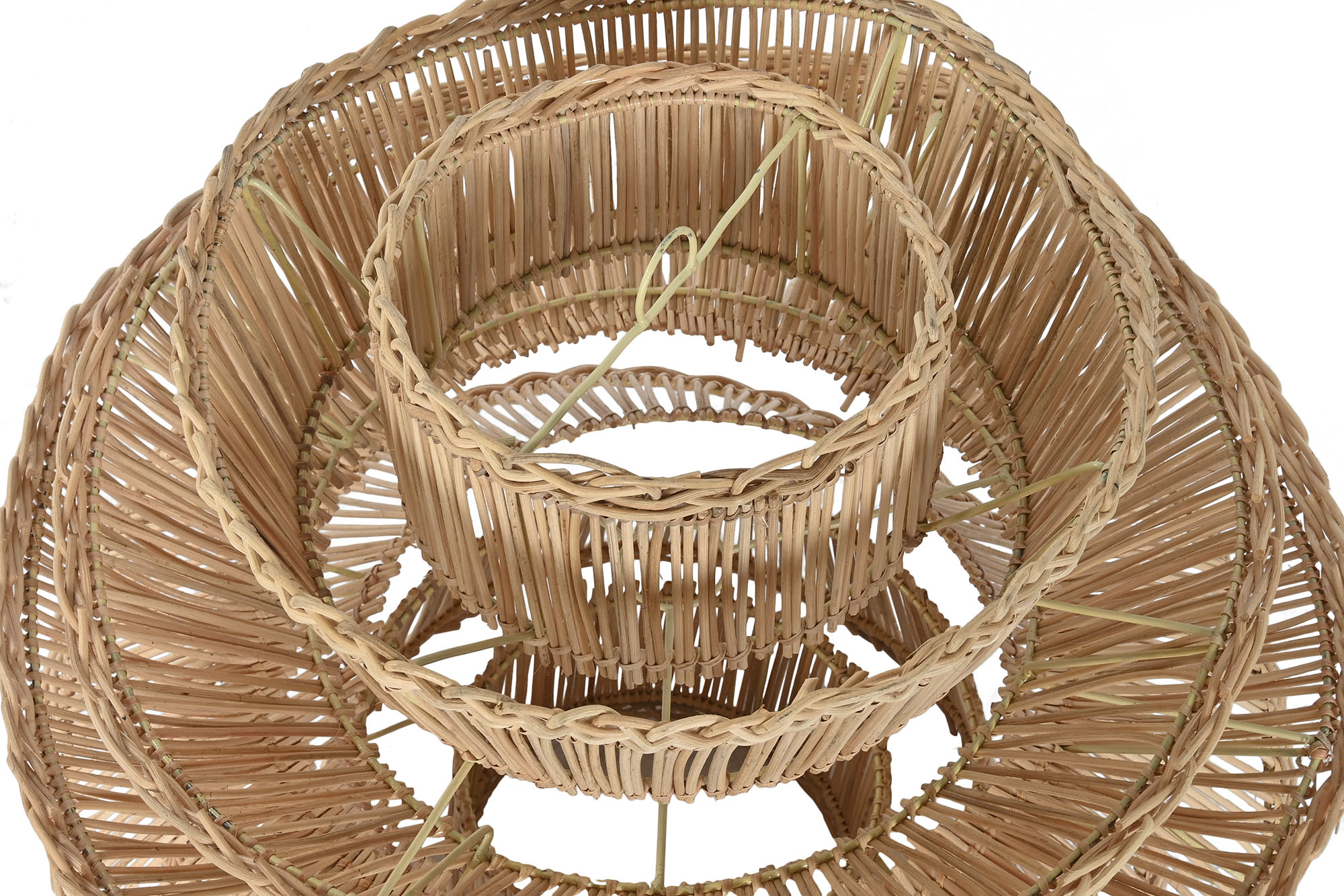 Abajur Set 3 Rattan 60X60X60 Natural - Image 7