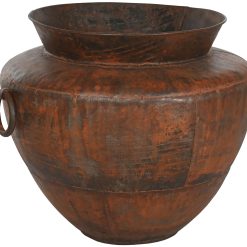 Anfora Ferro 80X80X67 Castanho Escuro