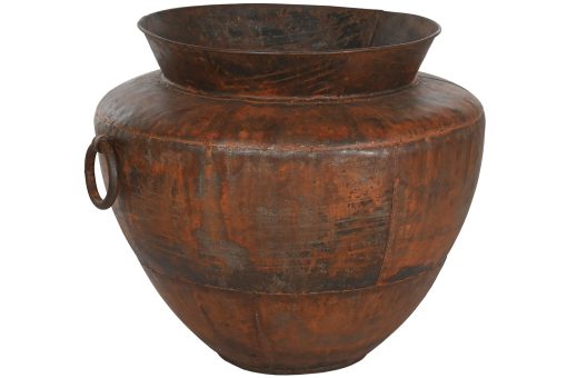 Anfora Ferro 80X80X67 Castanho Escuro