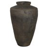 Anfora Terracota 75X75X118 Cinzento
