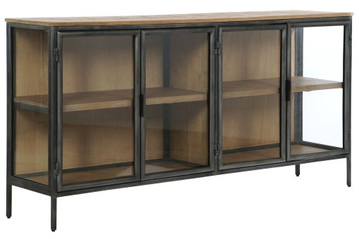 Aparador Madeira Metal 180X40X90 64