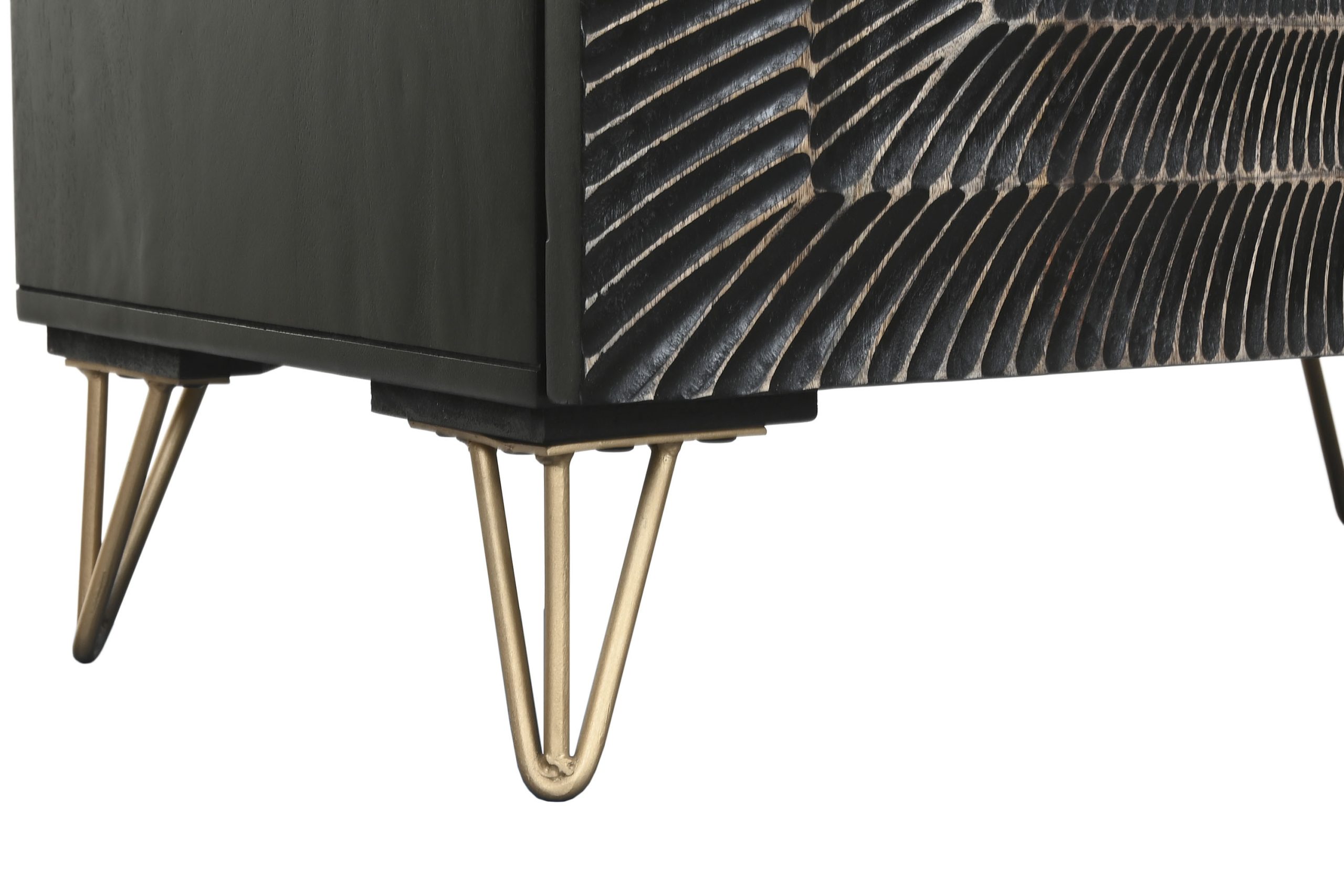 Aparador Manga Metal 81X45X75 Mandala Preto - Image 7