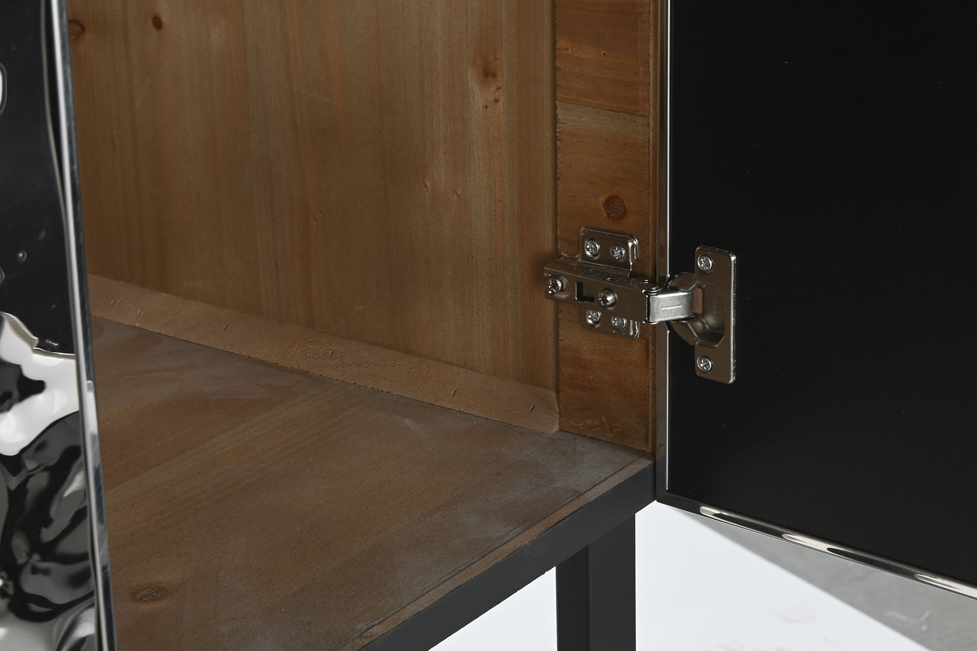 Aparador Metal Aøo 80X41X160 Prateado - Image 7