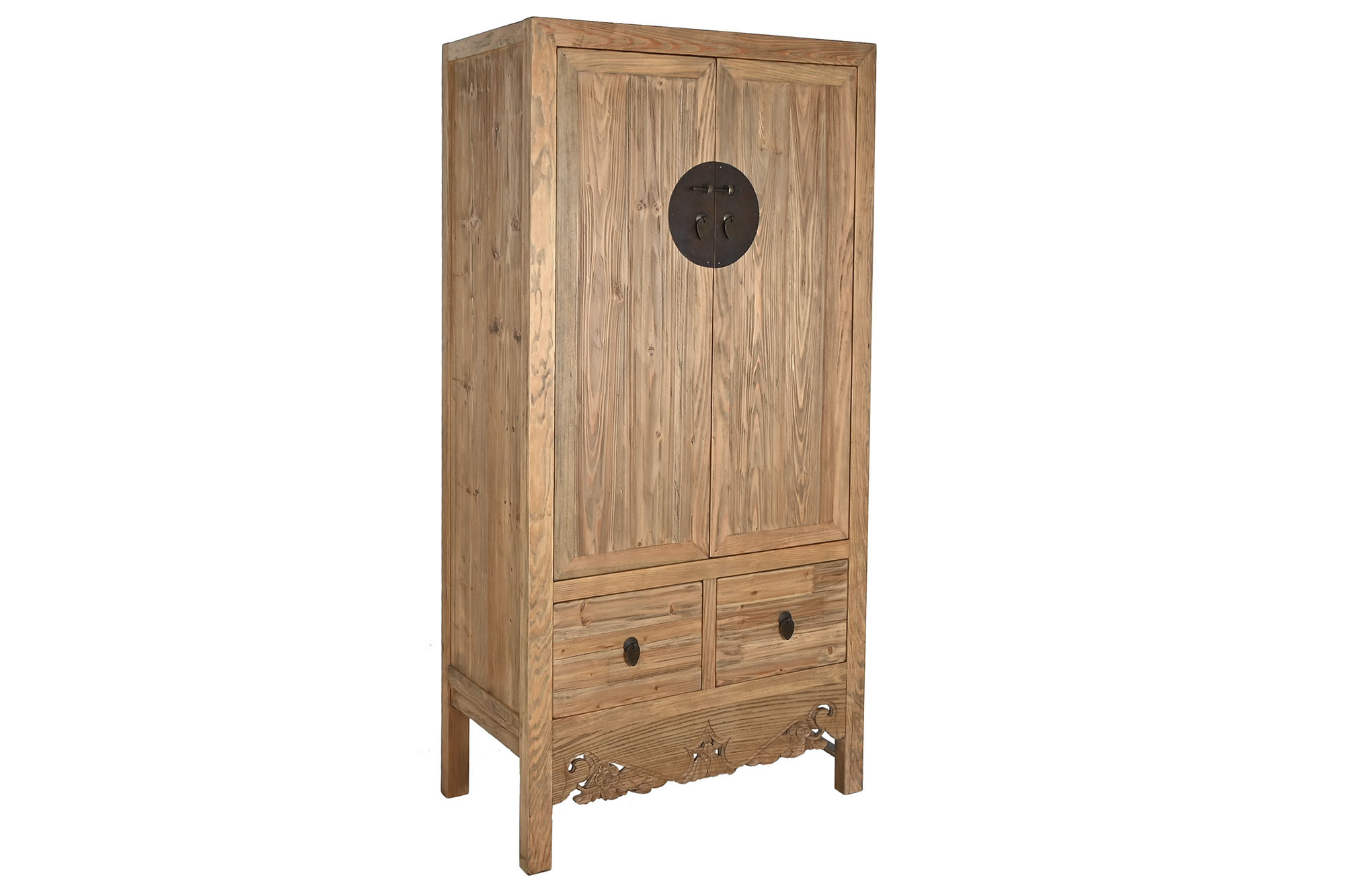 Armário Abeto Metal 88X52X180 Lacado Natural - Image 2