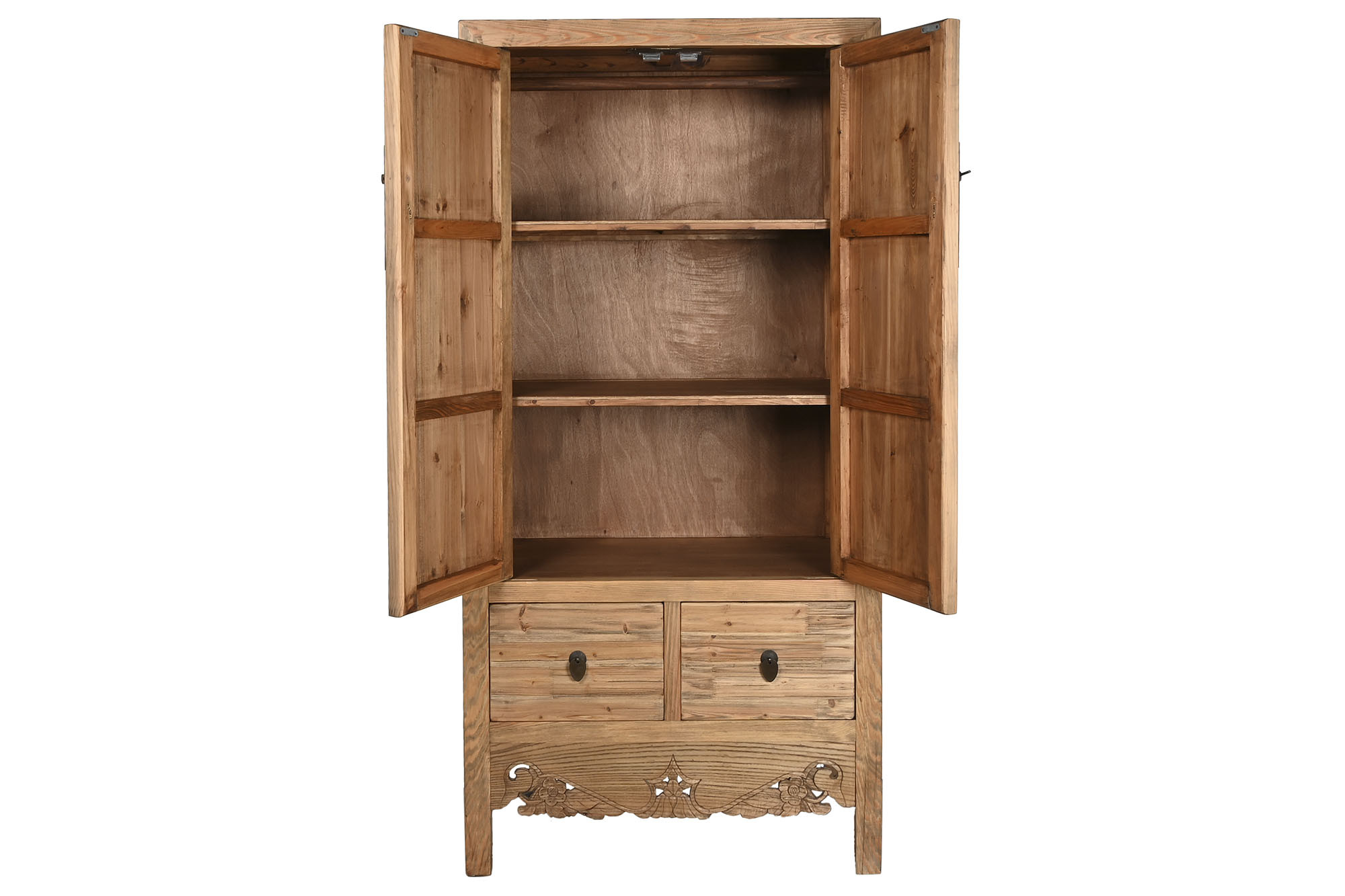 Armário Abeto Metal 88X52X180 Lacado Natural - Image 5