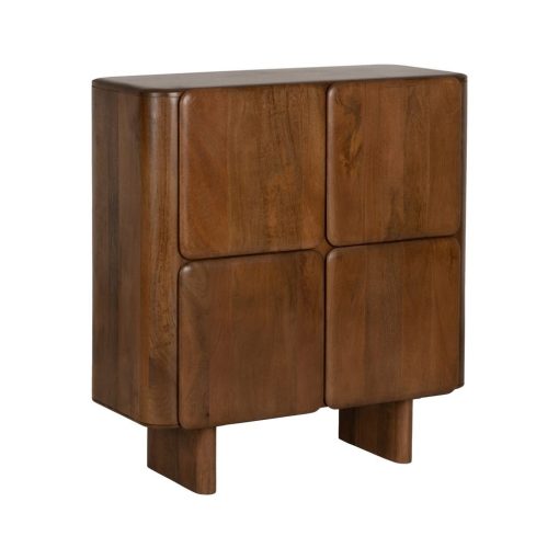 Armário Castanho Madeira Mango Nosy Be 104 X 45 X 110 Cm - Image 8