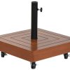 Base Chapéu De Sol Eucalipto 48X48X39 40Kg