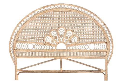 Cabeceira Cama Bambu Rattan 180X3X125 - Image 2