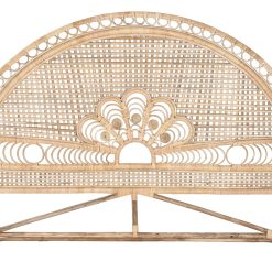 Cabeceira Cama Bambu Rattan 180X3X125