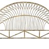 Cabeceira Cama Rattan 177X4X131 Natural Natural