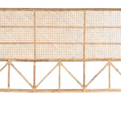 Cabeceira Cama Rattan 178X4X128 Natural Natural