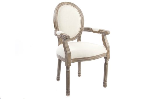 Cadeira Abeto Linho 56X46X96 Bege (2 Unidades) - Image 2
