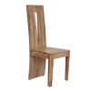 Cadeira Acácia 45X45X108 Natural (2 Unidades)