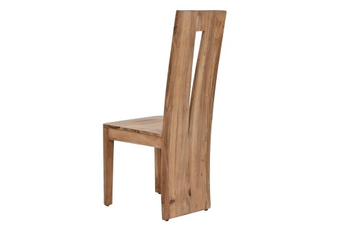 Cadeira Acácia 45X45X108 Natural (2 Unidades) - Image 5
