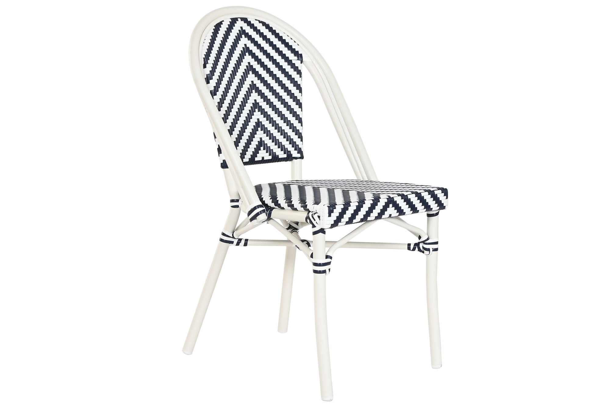 Cadeira Alumínio Rattan Sintåtico 47X58X88 (4 Unidades) - Image 2