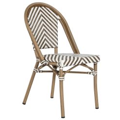 Cadeira Alumínio Rattan Sintåtico 47X58X88 (4 Unidades)