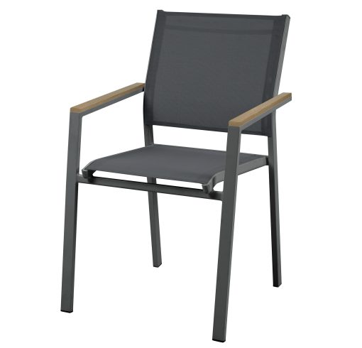 Cadeira Alumínio Resina 56X56X86 (4 Unidades)