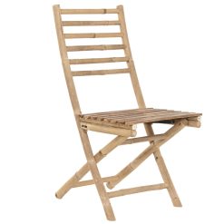 Cadeira Bambu 45X55X95 Dobr Vel Castanho