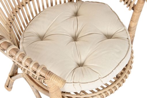 Cadeira Bambu Rattan 69X50X85 - Image 6