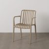Cadeira Bege Polipropileno Exterior 56 X 57 X 81 Cm (2 unidades)