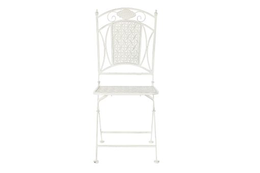 Cadeira Metal 40X48X93 Branco (2 Unidades) - Image 5
